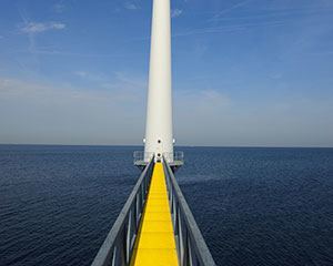 anti slip walkway cover at power generation plant