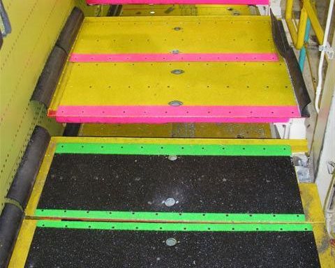 color coding Safeguard Anti-Slip products at airport