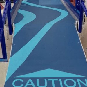 Anti-slip ramp cover